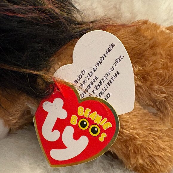 Ramsey TY Beanie Boos Brown Lion 2020 Plush Stuffie (SKU: 250TO) - Picture 5 of 11